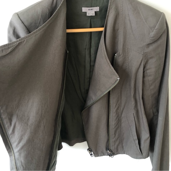Helmut Lang Moto Drape Jacket - Picture 6 of 9